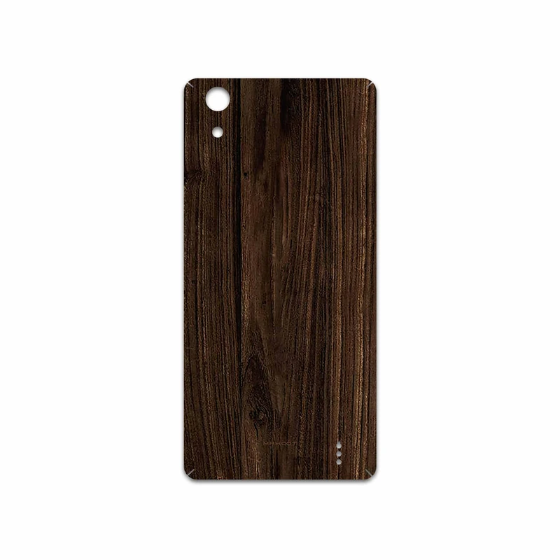 برچسب پوششی ماهوت مدل Dark Walnut Wood مناسب برای گوشی موبایل جی ال ایکس Maad