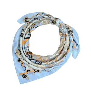 روسری زنانه مدل ابریشم توییل کد 9680