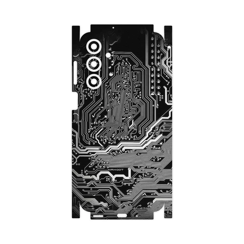 برچسب پوششی ماهوت مدل Black_Printed_Circuit_Board-FullSkin مناسب برای گوشی موبایل سامسونگ Galaxy A16 4G
