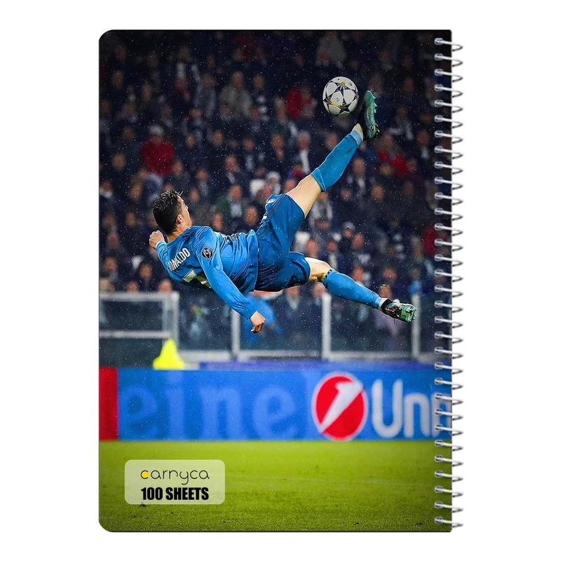 دفتر مشق 100 برگ سیمی کارنیکا طرح رونالدو Ronaldo کد 16216