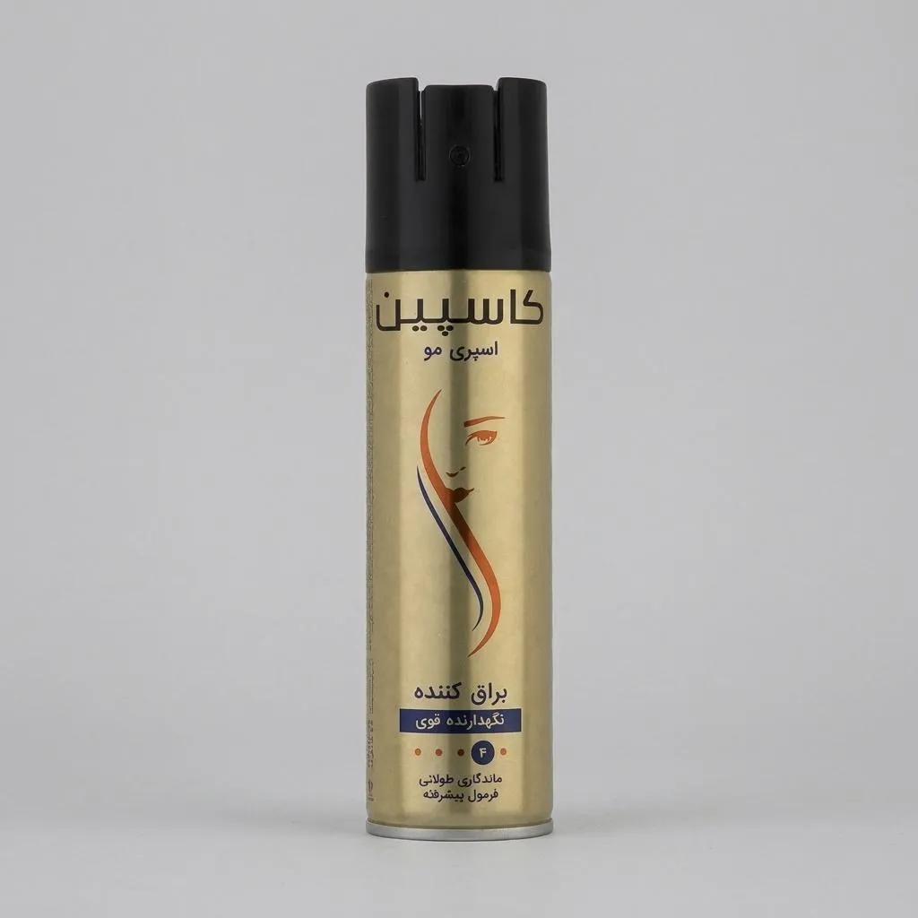 اسپری مو براق کننده کاسپین مدل Glossy حجم 150 میلی لیتر
