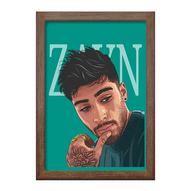 تابلو خندالو طرح زین مالک (Zayn Malik) کد F10226