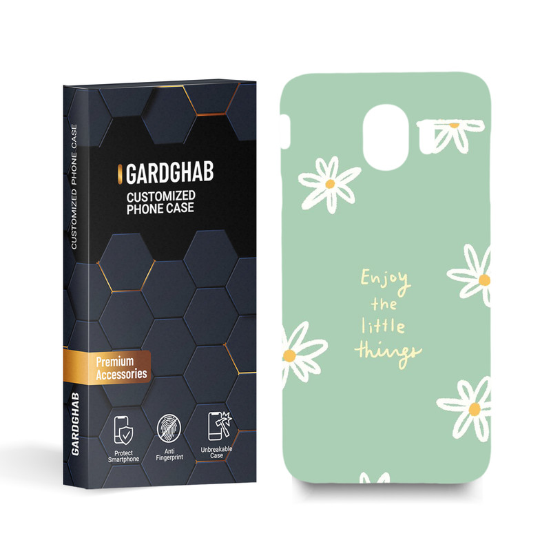  کاور گارد قاب مدل گل مناسب برای گوشی موبایل سامسونگ Galaxy j4
