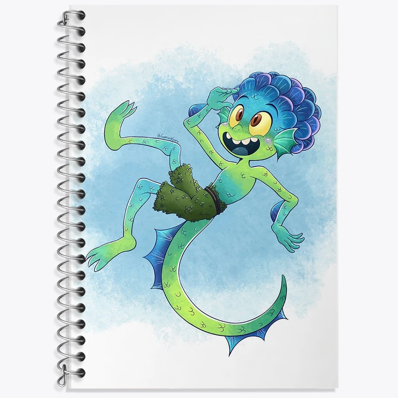 دفتر لغت 50 برگ خندالو طرح انیمیشن لوکا کد F2018