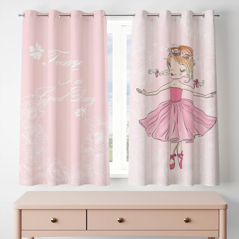 پرده مدل مخمل پانچی کد 8394 سایز 200x140 سانتی متر 