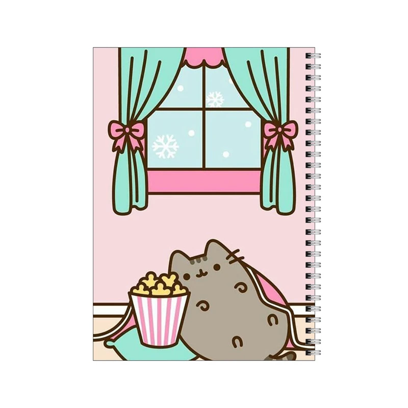 دفتر مشق 80 برگ بامبیلیپ طرح عصر جمعه گربه ای کد 0936286