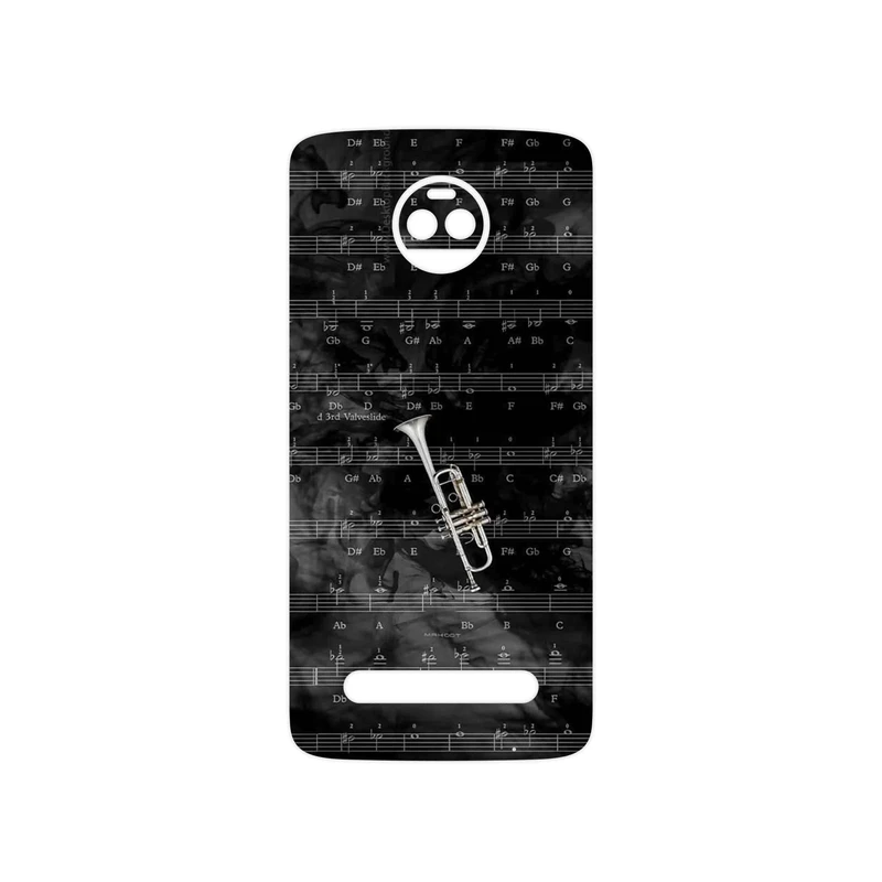 برچسب پوششی ماهوت مدل Trumpet مناسب برای گوشی موبایل موتورولا Moto Z2 Force