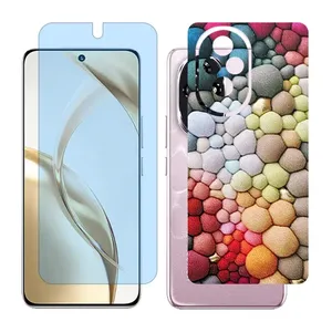 Glass Together model matte anti blue screen protector suitable for Honor 200 mobile phone with back cover sticker