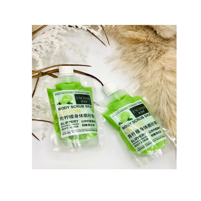 اسکراب لایه بردار پوست اکژیان مدل Lemon وزن 300 گرم اسکراب لایه بردار پوست اکژیان مدل Lemon وزن 300 گرم
