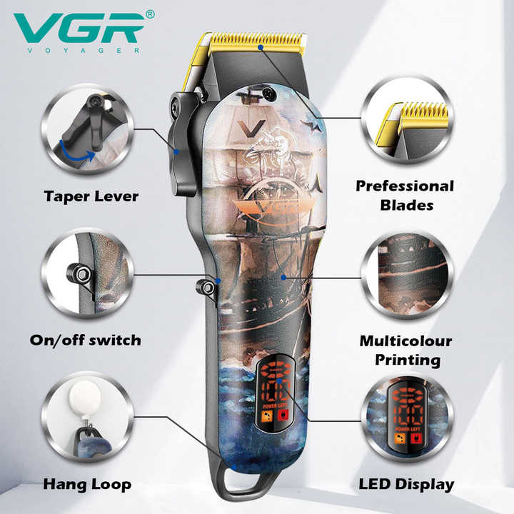 ماشین اصلاح موی سر وی جی ار مدل Vgr-689