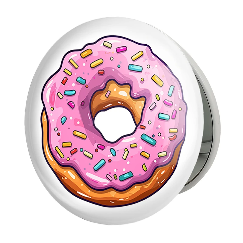 آینه جیبی خندالو طرح کیک و شیرینی پزی مدل تاشو کد 36681