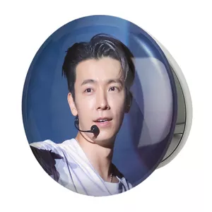 آینه جیبی خندالو طرح دونگهه گروه سوپر جونیور Super Junior مدل تاشو کد 21394 