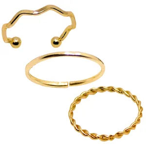 بند انگشتی زنانه کد RKH_1064 مجموعه 3 عددی