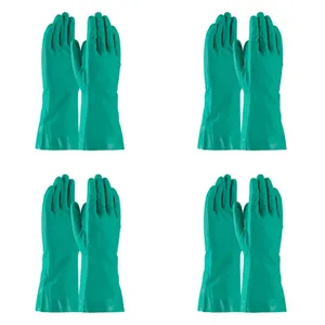 دستکش نظافت مدل HJ-GR-04 مجموعه 4 عددی