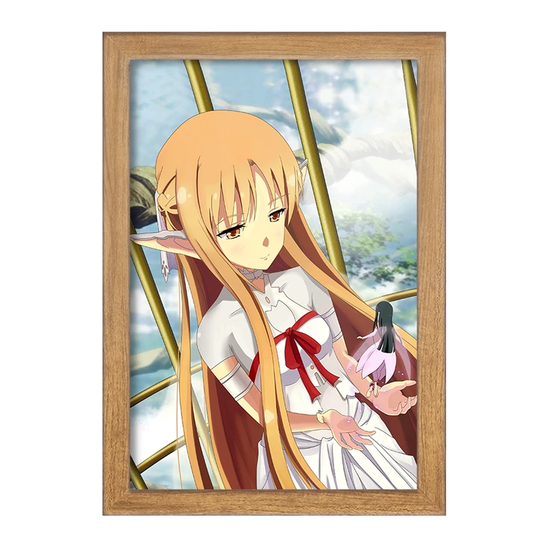 تابلو خندالو مدل آسونا انیمه دختر  کد 12138