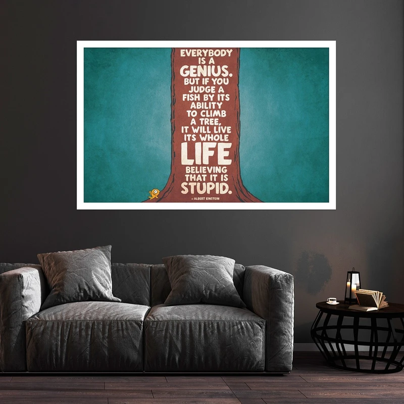 تابلو بکلیت طرح جمله انگیزشی و زندگی مدل W-S2645