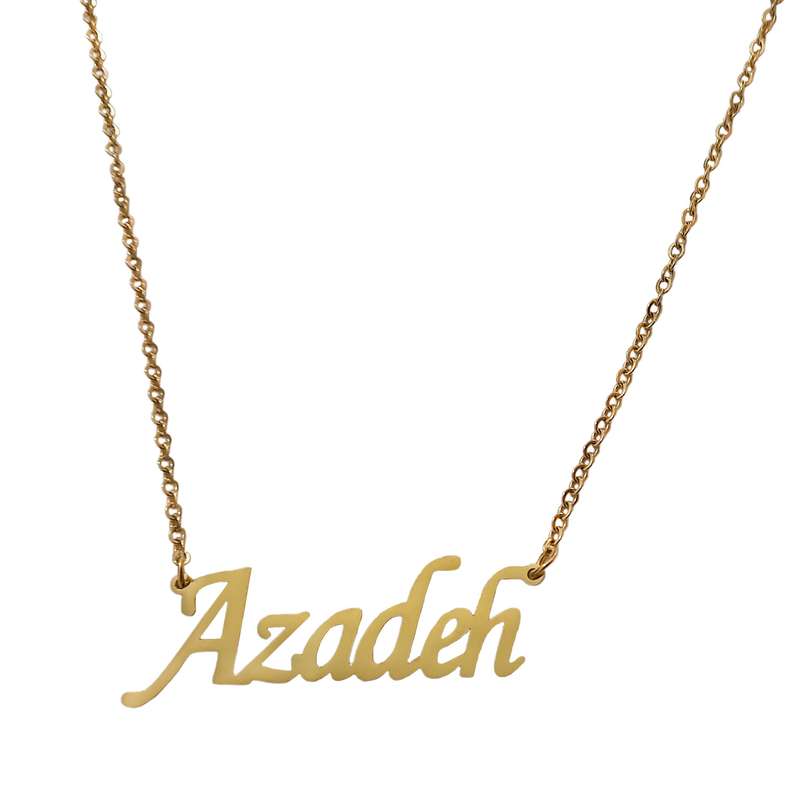 گردنبند زنانه مدل آزاده