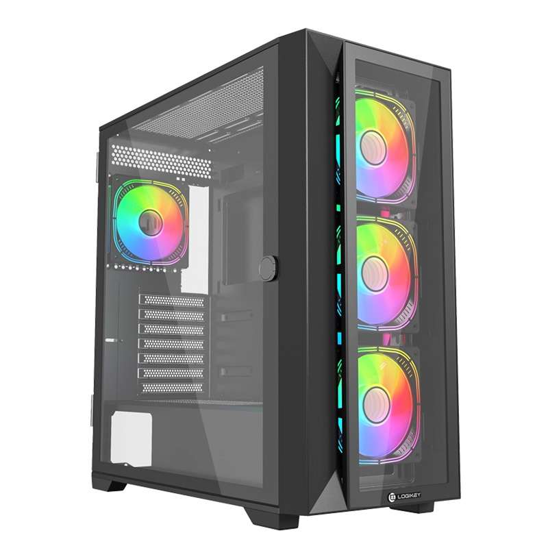 کیس کامپیوتر لاجی کی مدل LK-C476B کیس کامپیوتر لاجی کی مدل LK-C476B