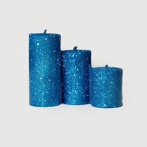 شمع مدل فانتزی بسته 3 عددی