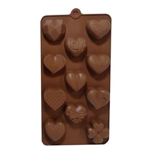 قالب شکلات مدل سیلیکونی طرح قلب 