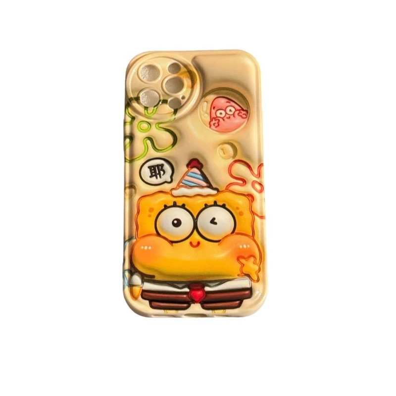 کاور طرح 3D کد bob-1362 مناسب برای گوشی موبایل اپل iphone  14 promax