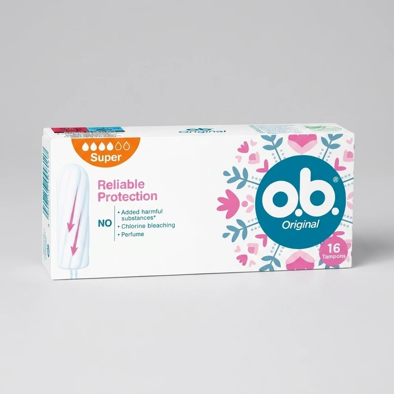 تامپون او.بی سری Reliable Protection مدل Super بسته 16 عددی