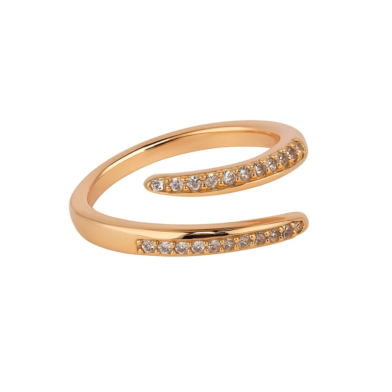 انگشتر زنانه ژوپینگ مدل مینیمال کد ZG2025