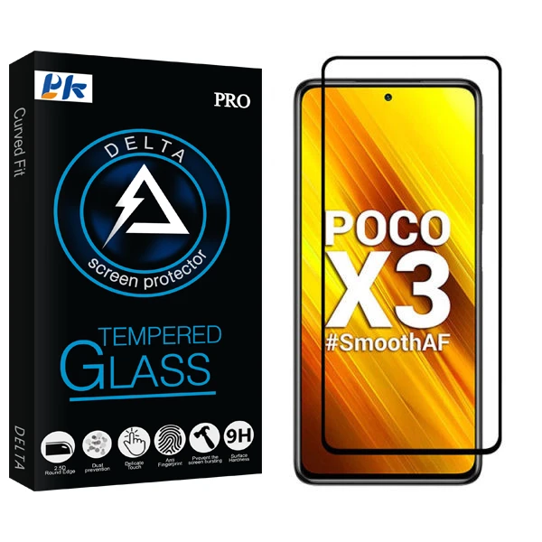 محافظ صفحه نمایش سرامیکی پی کی مدل Delta مناسب برای گوشی موبایل شیائومی Poco X3