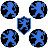 درپوش رینگ خودرو مدل PUGEOT-COL ECO مناسب برای پژو 405 بسته 4 عددی به همراه آرم خودرو