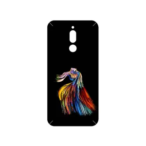 MAHOOT Rainbow Hair Digital Art Cover Sticker for Xiaomi Redmi 8