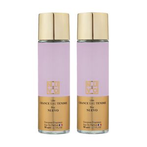 ادو پرفیوم زنانه نوئوو مدل Chance Eau Tendre حجم 50 میلی لیتر بسته 2 عددی
