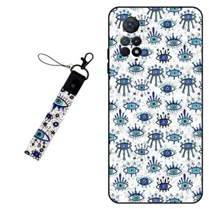 Megafone Devil eye 6464 Cover for Xiaomi Redmi Note 11 Pro 4G / 5G With Wrist strap