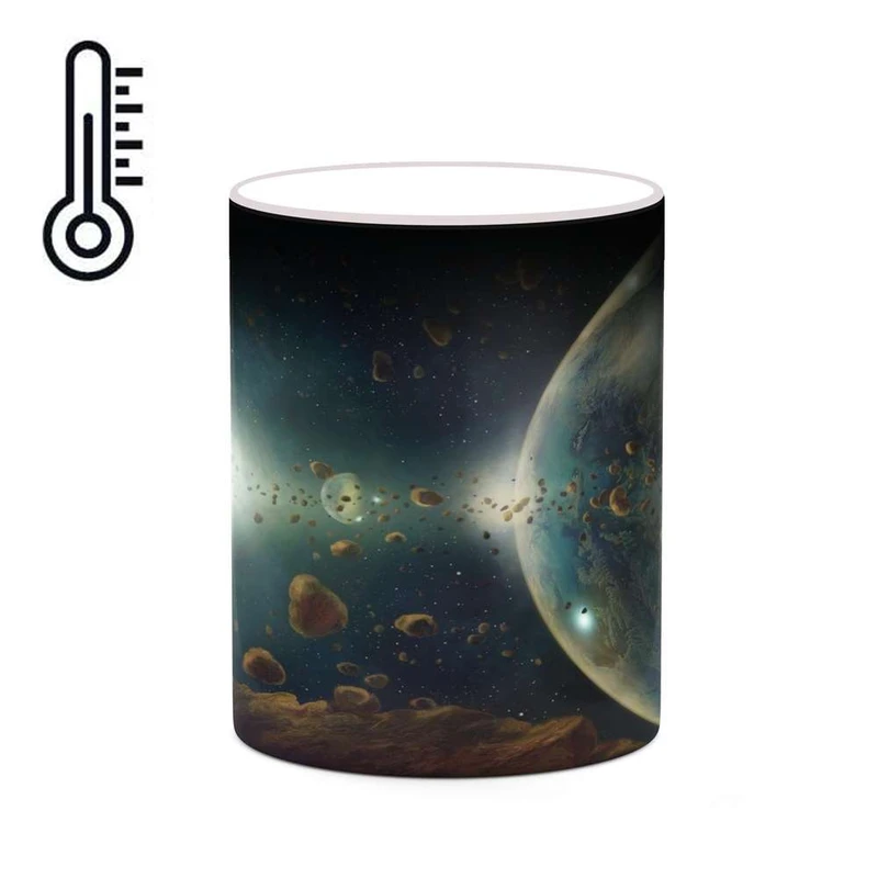 ماگ حرارتی کاکتی مدل فضا و کهکشان کد mgh20266