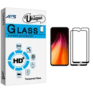 AFS Unique Glass Screen Protector For Xiaomi Redmi Note 8 Pack Of 2
