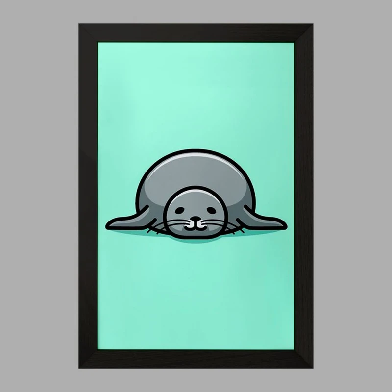 تابلو خندالو مدل حیوانات آبزی فک کد 28159