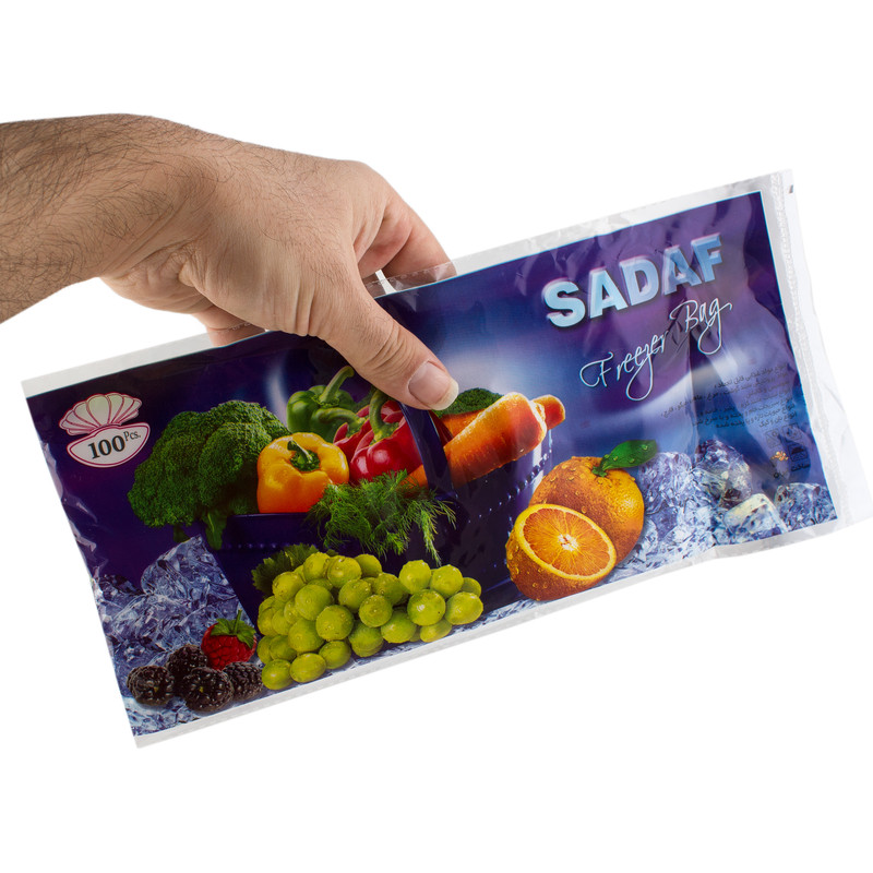 کیسه فریزر مدل Sl بسته 100 عددی