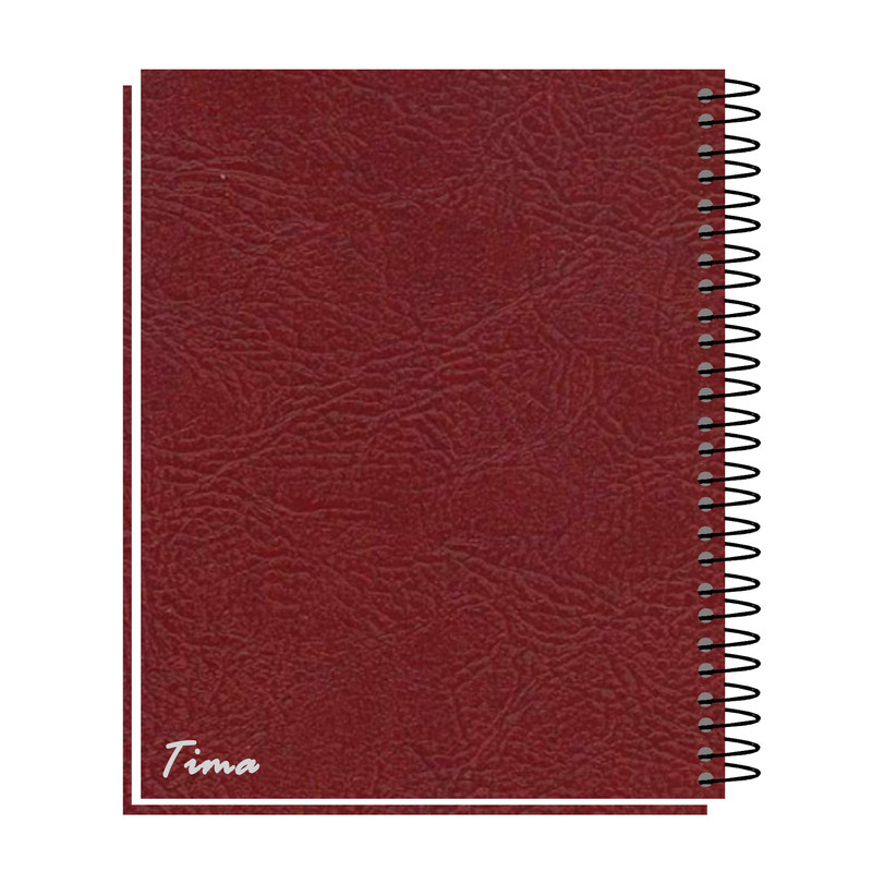 دفتر یادداشت 100 برگ تیما مدل ROCK مجموعه 6 عددی