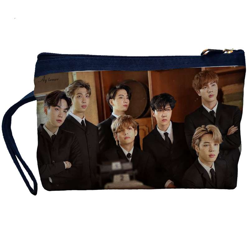 کیف لوازم آرایش زنانه آی تمر مدل بی تی اس کد 182