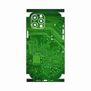 MAHOOT Green Printed Circuit Board-FullSkin Cover Sticker for Apple iPhone 12 Pro Max