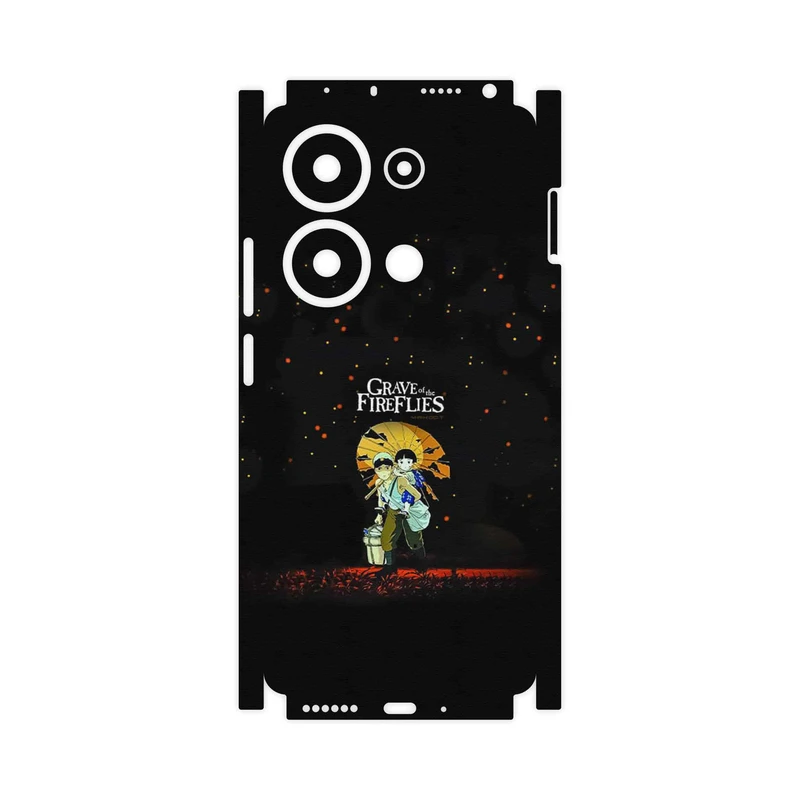 برچسب پوششی ماهوت مدل Grave of the Fireflies-FullSkin مناسب برای گوشی موبایل شیائومی Redmi Note 13 Pro 4G