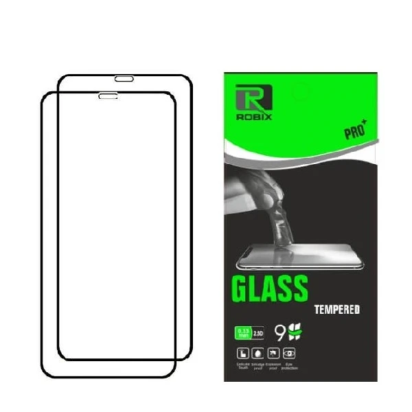 محافظ صفحه نمایش روبیکس مدل FL-iP مناسب برای گوشی موبایل اپل Iphone 11 Promax بسته دو عددی