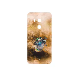 MAHOOT Collage of surreal Portrait of Men Cover Sticker for HTC U11 Plus