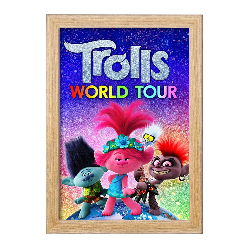 تابلو خندالو مدل ترول ها Trolls  کد 4818