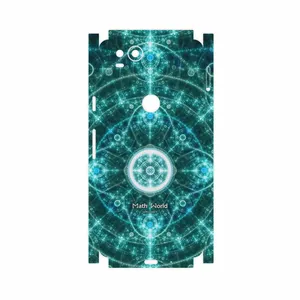 MAHOOT Mathematical Geometric Shape 4-FullSkin Cover Sticker for Google Pixel 2