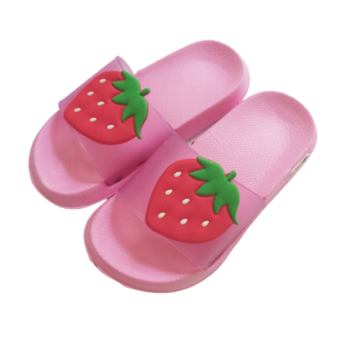 دمپایی بچگانه پایون مدل توت فرنگی