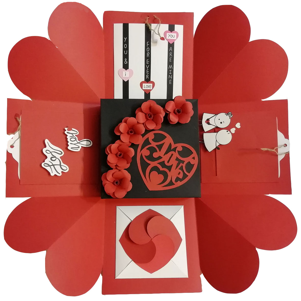 جعبه هدیه طرح سورپرایز کد 003