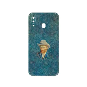 MAHOOT Self portrait with a gray felt hat Cover Sticker for Samsung Galaxy A20
