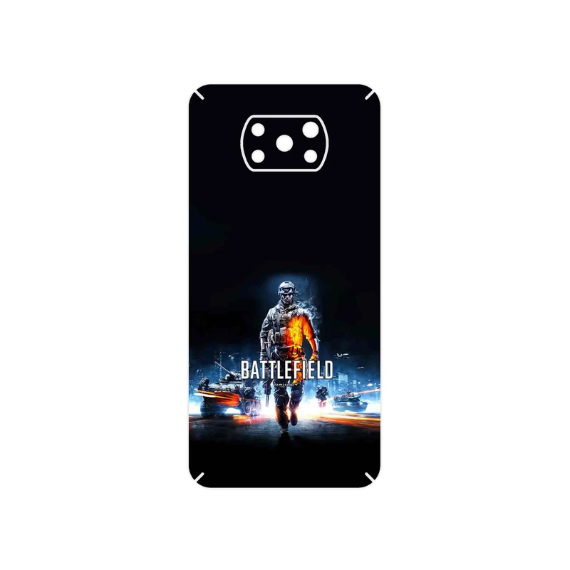 برچسب پوششی ماهوت مدل Battlefield Game Series مناسب برای گوشی موبایل شیائومی Poco X3 Pro