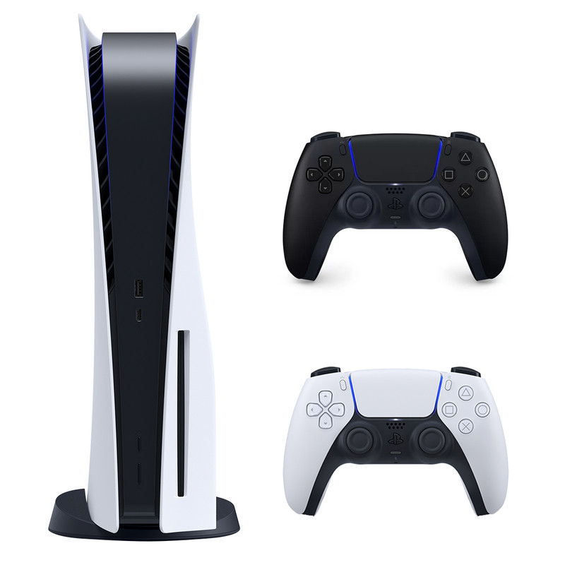 کنسول بازی سونی مدل PlayStation 5 ظرفیت 825 گیگابایت ریجن 1218 آسیا به همراه دسته اضافی