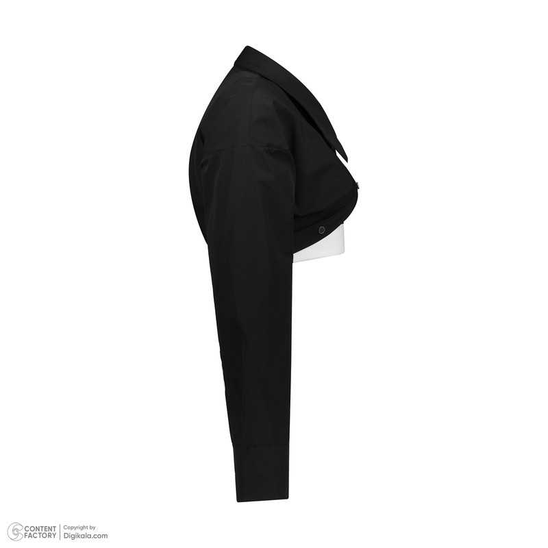 کراپ شومیز آستین بلند زنانه لوسیفر مدل W21661